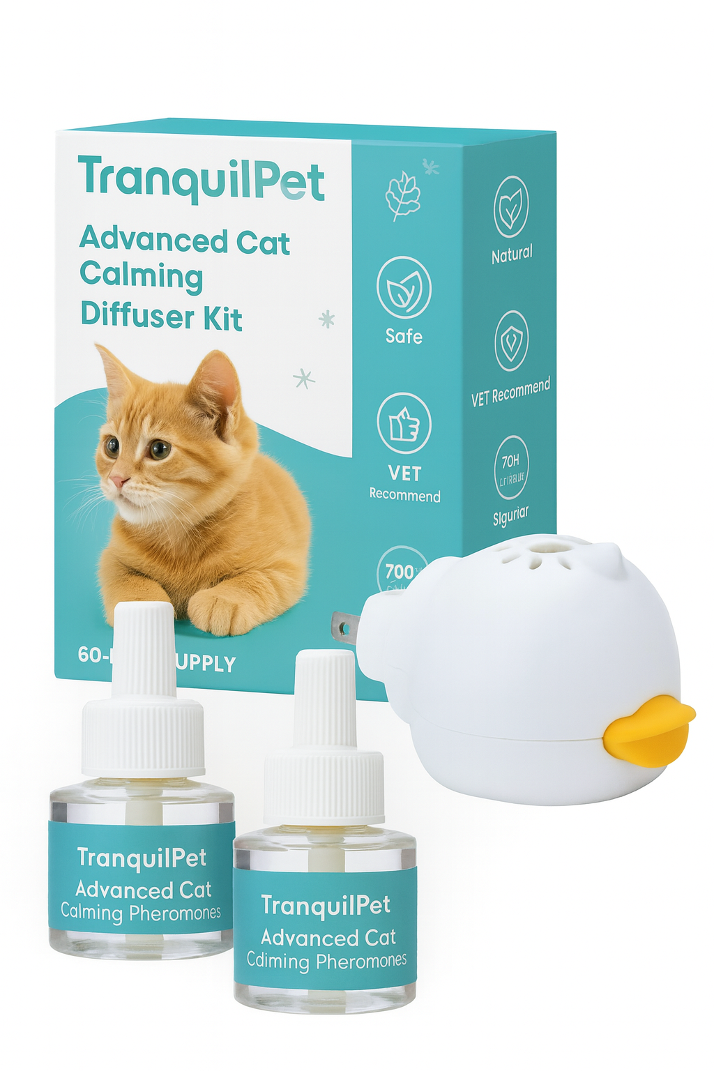 Kit Difuzor Calmant pentru Pisici